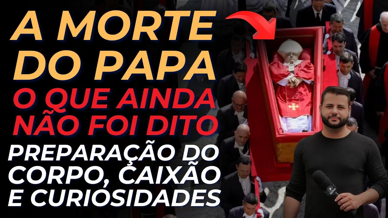 Bastidores da MORTE DO PAPA: mistérios após o ÓBITO DO PONTÍFICE e REVELAÇÕES IMPRESSIONANTES
