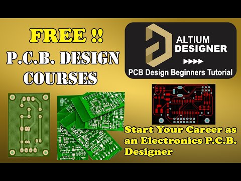 ALTIUM PCB DESIGN BEGINNERS TUTORIAL#1 || Mr Engineer ||