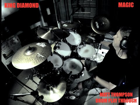 King Diamond "Magic" Drum Playthrough Matt Thompson