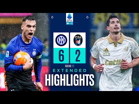 INTER-PISA 6-2 | EXTENDED HIGHLIGHTS | SERIE A 2025/26