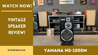 Video thumbnail for Yamaha NS-1000M  Vintage Speaker Review by StereoNiche