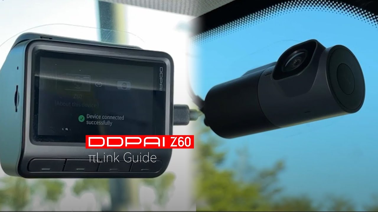 3-Channel Dashcam DDPAI Z60 MINI2X πLink Network Guide