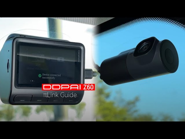 داش كام DDPAI Z60 امامية وخلفية وداخلية GPS