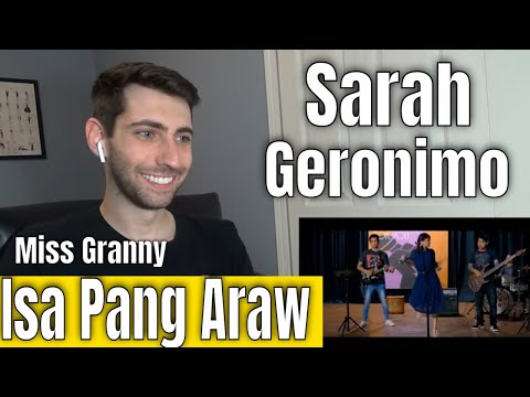 Sarah Geronimo - Isa Pang Araw Music Video (Miss Granny OST) REACTION