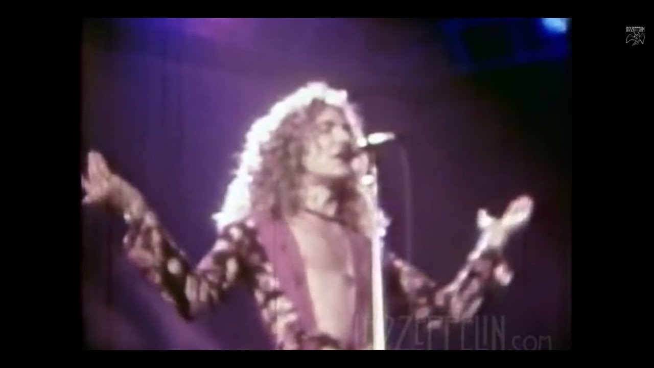 Led Zeppelin - Kashmir (Live in Los Angeles 1975) (Rare Film Series) - YouTube