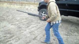 Shotgun fun, off the balls..