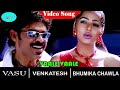 Paataku Pranam Video Song Vasu Movie Song Venkatesh Bhumika Chawla
