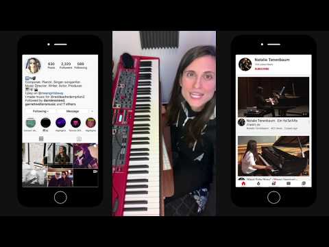 Natalie absolutely dominates John Paul's We are not ashamed on the Piano!!!