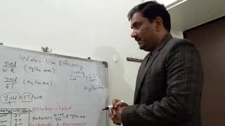 Water use efficiency