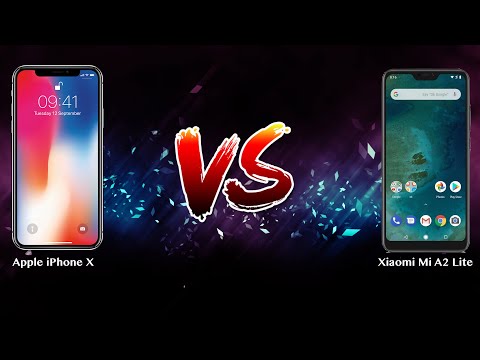Apple iPhone X vs Xiaomi Mi A2 Lite   - Phone battle