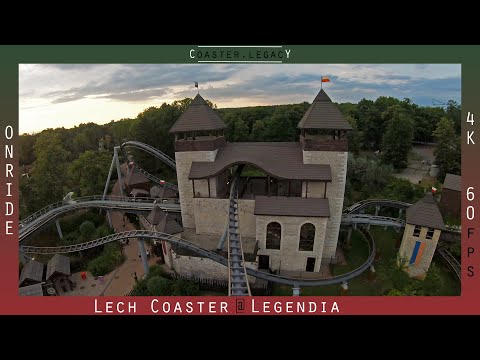 POV • Lech Coaster @ Legendia • Front Row | 4K @60fps