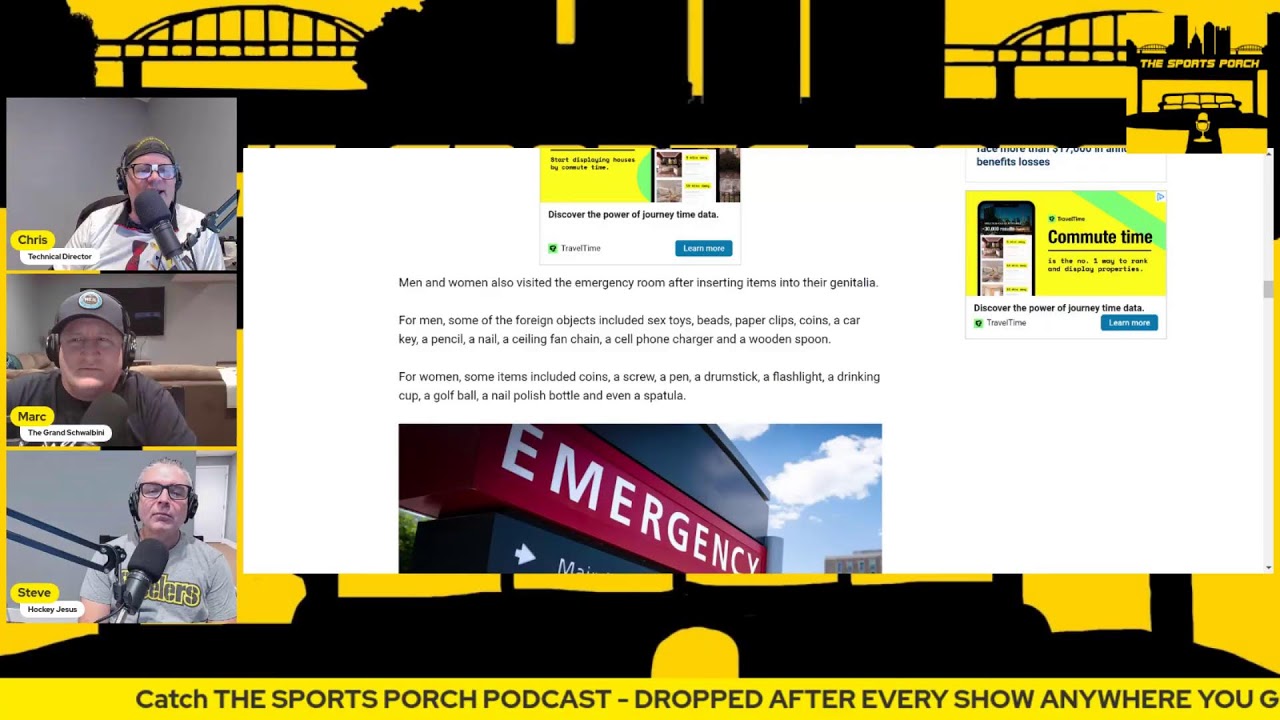 The Porch Is Live - The Steelers Pull Of A W