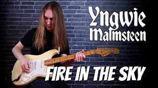 Yngwie Malmsteen | Fire In The Sky | guitar cover [hq/uhd]