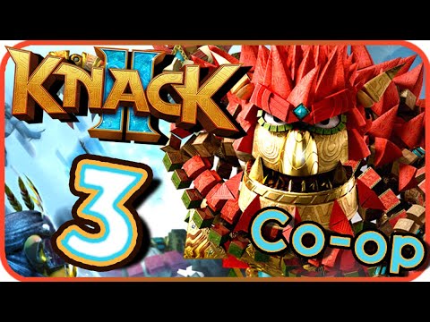 KNACK 2 Walkthrough Part 3 (PS4) Co-op - No Commentary