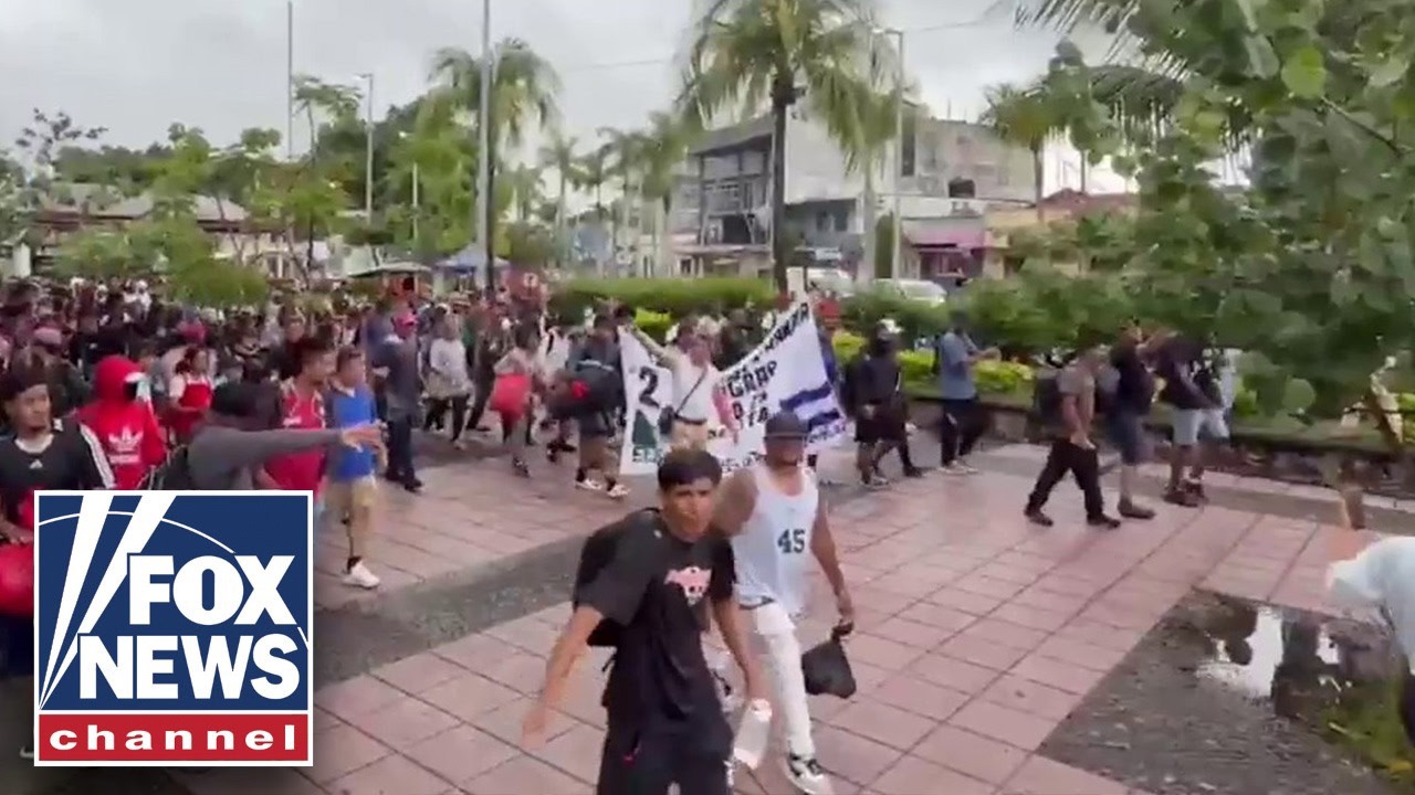 MASSIVE migrant caravan marches toward US border ahead of midterms