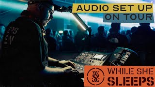 Video thumbnail for Audio set up for the WHILE SHE SLEEPS May 2023 tour // MIDAS m32r by Rattlin' Bones Club