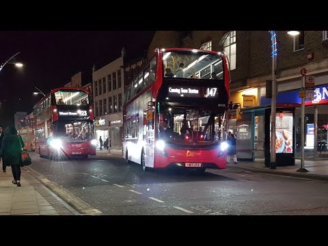 (2160p60 Video Test) Route 147 | Ilford, Town Centre - Canning Town Stn