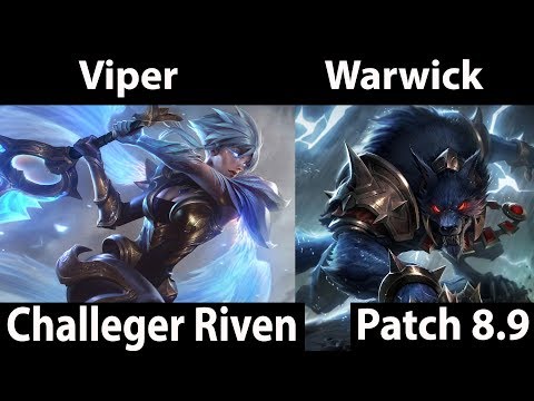 Viper Riven vs Warwick Top -  Viper Riven Challenger Korea