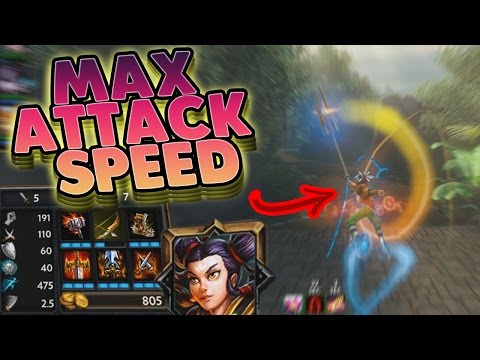 Smite: Max Attack Speed NeZha Build - I'VE TURNED INTO A LAWNMOWER!