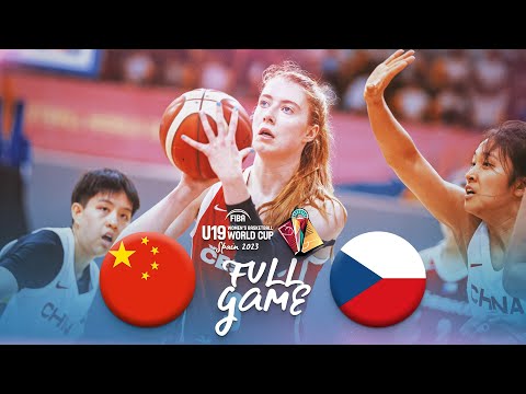 China v Czech Republic | Full Basketball Game |  FIBA U19 Women's Basketball World Cup 2023