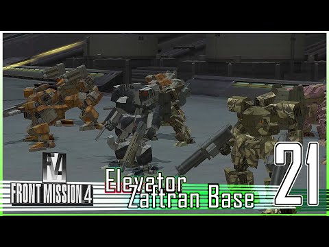 Darril Mission 11 - Zaftran Base Elevator - (PS2) FRONT MISSION 4 Lets play