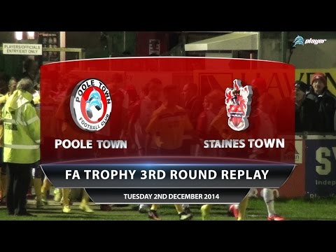 Poole Town v Staines Town 2nd December 2014