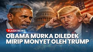 Barack Obama Murka Diledek Mirip Monyet oleh Trump, Publik Soroti Etika Politik Amerika