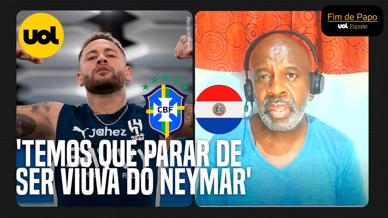 BRASIL PERDE PARA O PARAGUAI E LUÍS ROSA DISPARA: 'TEMOS QUE PARAR DE SER VIÚVA DO NEYMAR'