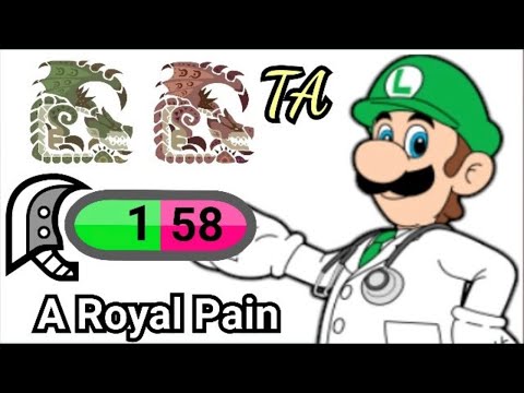 MHW A Royal Pain 1'58 Great Sword TA wiki rules