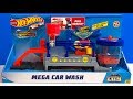 Hot Wheels Mega Car Wash Color Shifters City Play Set