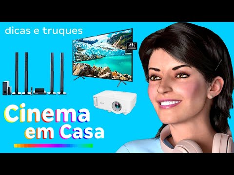 Como TRANSFORMAR a sua CASA em um CINEMA? Dicas e truques acessíveis! | Canal da Lu - Magalu