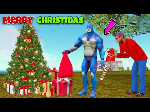 Rope Hero Celebrate Christmas With Super Hero Mutant And Dengerous Villain GTA5| Rope Hero Vice Town