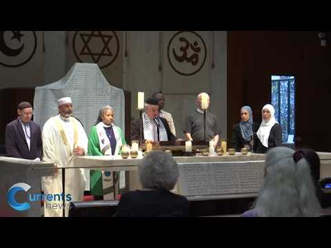 VIDEO: Gaza Children’s Shroud on Display in Manhattan