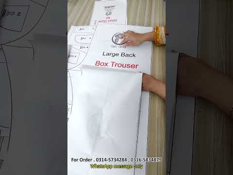 Trouser Front and Back issue #trousercutting #silaeeclass #fariideas #fashion #silaicourse #trouser