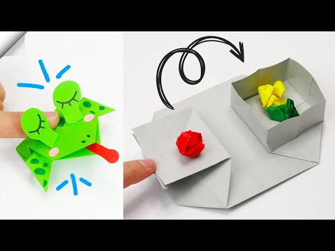 DIY crafts easy Paper toy antistress transformer