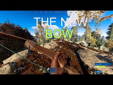 THE NEW BEST BOW ON WIPE DAY!RUST SOLO SURVIVAL#1