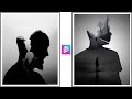 Double Exposer Photo Editing Sad Photo Editing Double Exposer Picsart Toutorial KV Editing