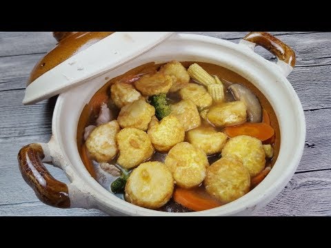 Claypot Tofu (砂锅豆腐)