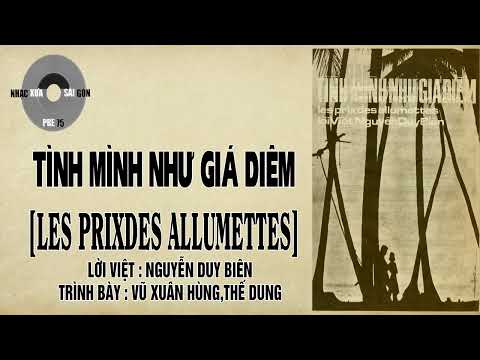 Tình mình như giá diêm (Le prix des allumettes) Sheet - Thế Dũng