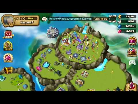 SW KasperxP - Evolving Lisa AKA Fire Neostone Agent to 6 Stars Plus Runes [ Monster Spotlight ]