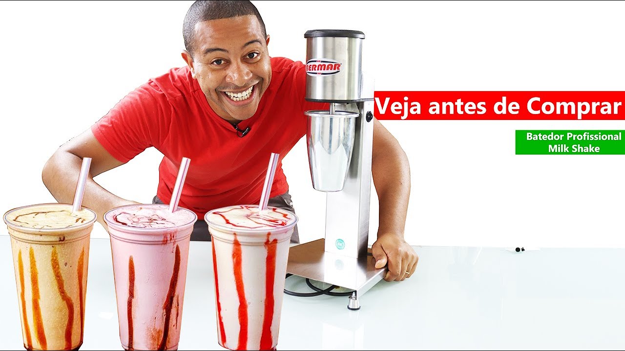 TUDO oquê precisa saber do Batedor de Milk Shake Industrial