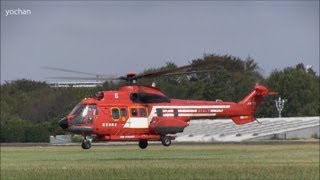 preview picture of video 'AS365 N3 Dauphin 2&AS332 L1 Super Puma Helicopter.Tokyo Fire Department.at Tokyo,Japan'