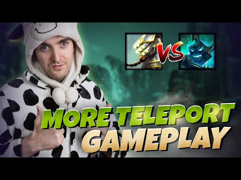 MORE GAMEPLAY WITH TELEPORT MASTER YI - COWSEP GAMING