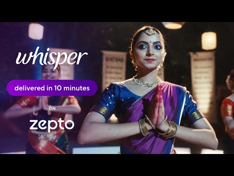 Zepto delivers Whisper before the curtain raises