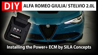 DIY: Alfa Romeo Giulia/ Stelvio Giulia 2.0L - Installing the Power+ ECM by SILA Concepts