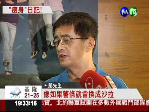 寫日記瘦身! 2年甩肉50公斤
