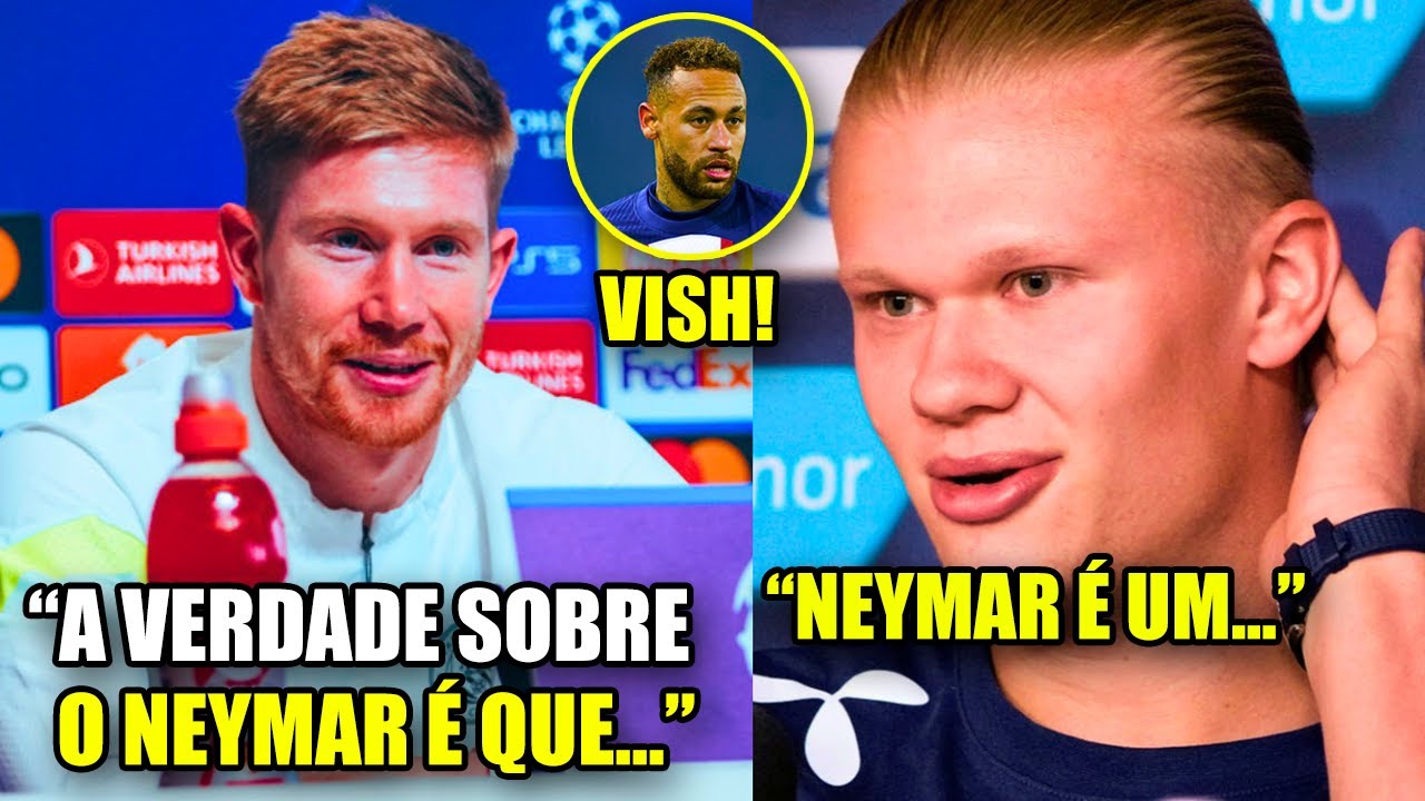 🚨 NOSSA! OLHA O QUE O GUARDIOLA E OS JOGADORES DO CITY FALARAM DO NEYMAR!