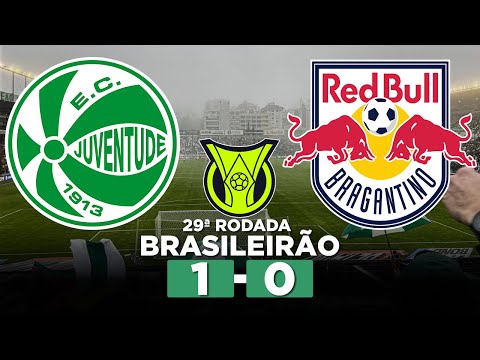 JUVENTUDE VENCE O BRAGANTINO NO JACONI COM GOL DE PEIXOTO! JUVENTUDE 1 x 0 BRAGANTINO