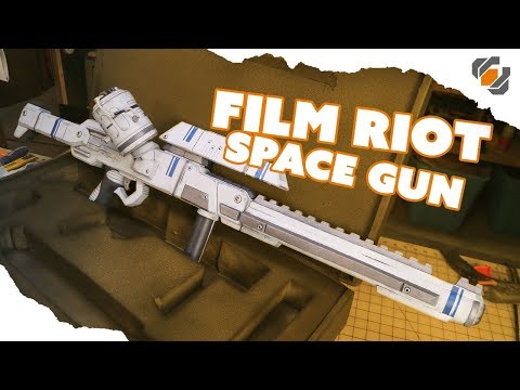 Building a Foam Prop Space Blaster for a Film Riot Short