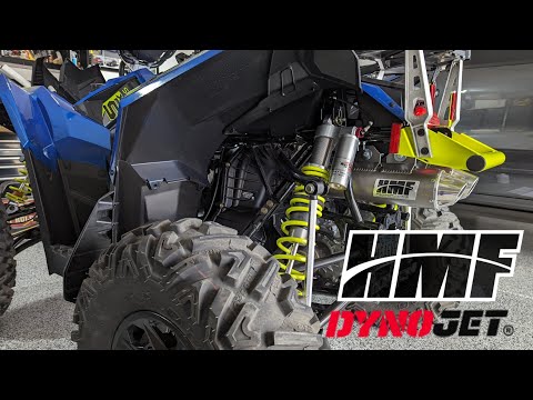 Polaris Scrambler XP1000 S gets full HMF exhaust and Dyno Jet tune!